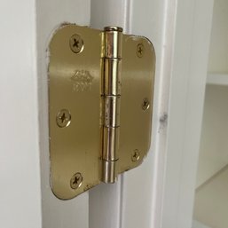 A Collection Of 40 Brass Door Hinges