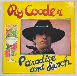 Ry Cooder - Paradise And Lunch MS2179 VG Plus