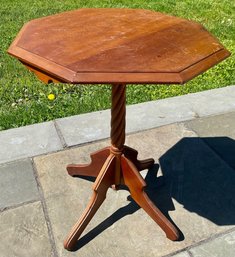 Vintage Octagonal Side Table