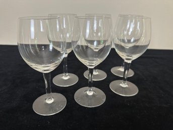 Glass Wine Glasses - Set Of 6