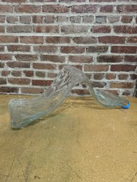 Rover Mountain Glass Sculpture (Approx 25in Long)