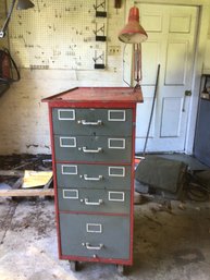 Large Tool Box With Adjustable Lamp