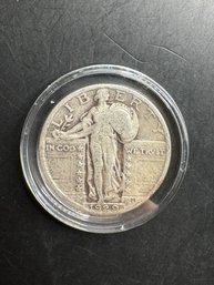 1929 Standing Liberty Silver Quarter