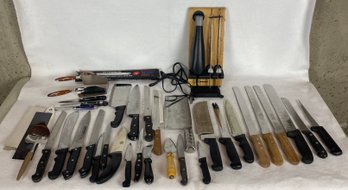 Large Lot Of Knives