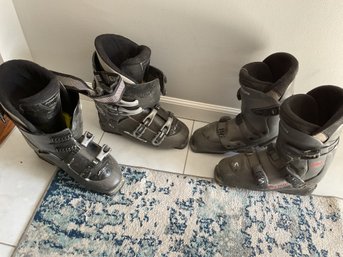 2 Pairs Of Ski Boots