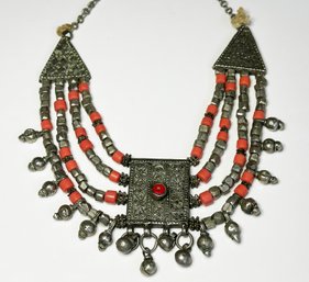 A Vintage Yemeni Bedouin Necklace