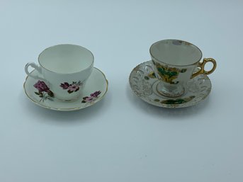 Pair Of Porcelain Tea Cups