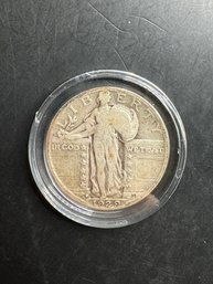 1929-D Standing Liberty Silver Quarter