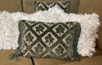 Set Of 4 Glamour Accent Pillows