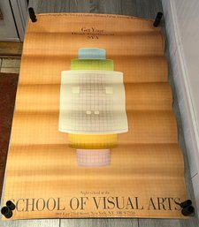 Lot Of 4 School Of Visual Arts Posters By Milton Glaser