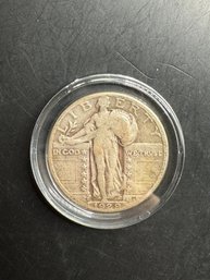 1929-S Standing Liberty Silver Quarter