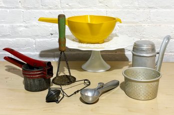 For The Vintage Kitchen - Cake Stand, Antique Tools And More