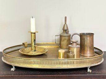 Mixed Antique Brass Decor