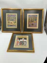 Trio Of Beautifully Framed Prints