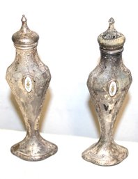 Sterling Antique S And P Shakers 31135