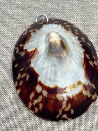 Polished Limpet Shell Pendant