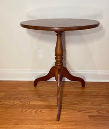 Maple Round Top Table