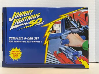 Johnny Lightning, 50 Years Complete 6 Cars Set. 1:64 Die Cast  (#129)