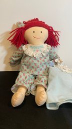 An Original Madeline Doll With Extra Nightgown By EDEN