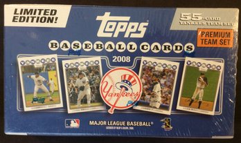2008 Topps New York Yankees 55 Card Team Set Sealed - Limited Edition