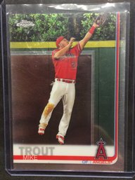 2019 Topps Chrome Mike Trout - M