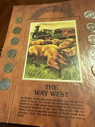 12 Buffalo  Nickels From Way West Coins