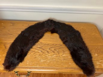 Genuine Vintage Mink Fur Collar