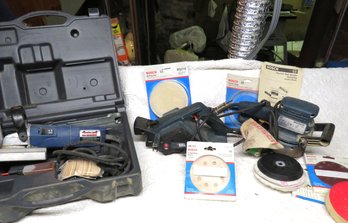 Freud Biscuit Jointer, Black & Decker Power Planer, Bosch Orbital Sander