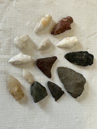 Large Grouping Of Antique To Neolithic Native American Points