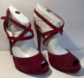 Nine West Red Stiletto Heels - Size 10