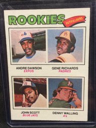 1977 Topps Andre Dawson Rookie Card - M
