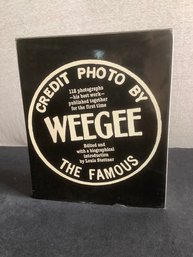 Weegee Credit Photo By The Famous Book