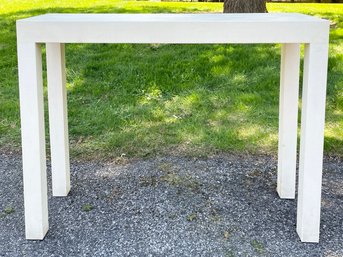 A Vintage Parson's Console In Shagreen