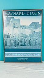 Maynard Dixon Native American Art Print In Frame