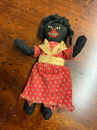 Black Americana Folk Art Rag Doll
