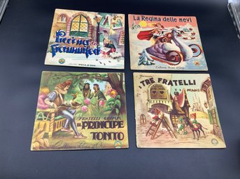 Vintage Children's Books From Italy