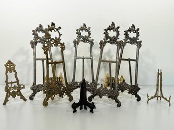 An Assortment Of Metal Frame Stands
