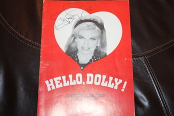 Ginger Rogers Actress Signed Autograph Hello Dolly Musical Program With Ticket