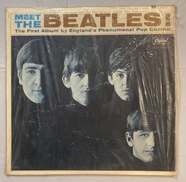 Meet The Beatles! T2047 Early Pressing VG W/ Original Shrink Wrap!