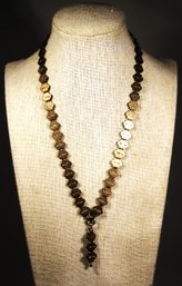 Fine Victorian Gold Filled Book Chain Neckalce For Pendant Locket
