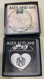 Two Alex And Ani Bracelets