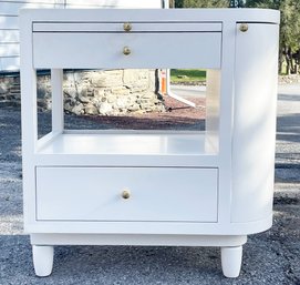 A Vintage Modern Custom Lacquerware Nightstand