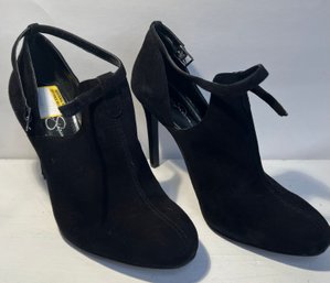 Jessica Simpson Black Suede Stilettos - Size 9.5