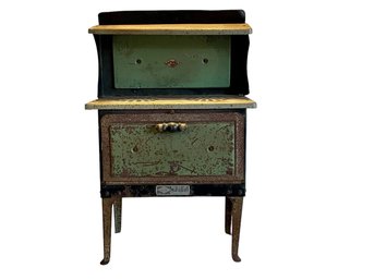 Empire Antique Metal Play Stove,  Made In Wisconsin By Empire Metal Ware Corp.