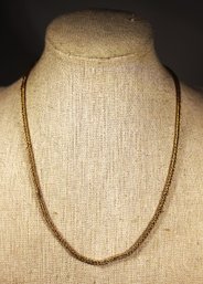 Very Fine Early Etruscan Revival Necklace Gilt Silver 1820s