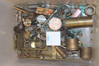 Box Of Solid Brass Etc