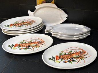 Adorable Lobster Plates!