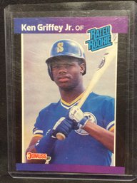 1989 Donruss Ken Griffey Jr. Rated Rookie Card - M