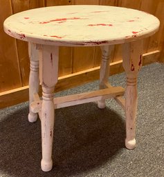 Paint Decorated Stool