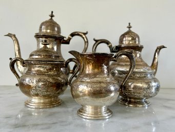 Vintage Watson Sterling Silver Exemplar Tea Set
